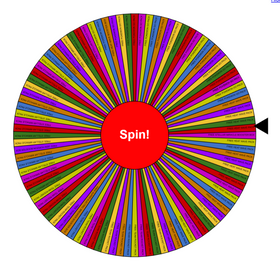 WHEEL SPINS!