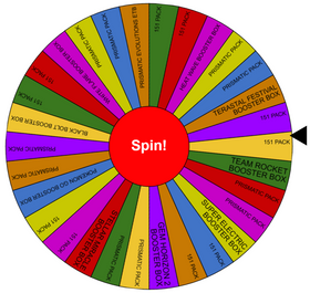 WHEEL SPINS!