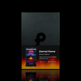 BLAZE EDITION - ETERNAL FLAME - 1 POKÉMON GRADED CARD