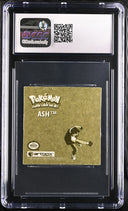 Ash Action Flipz Series 1 Artbox Prism Stickers (1999) CGC MINT 9