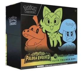 PALDEA EVOLVED (ELITE TRAINER BOX)(9 PACKS)