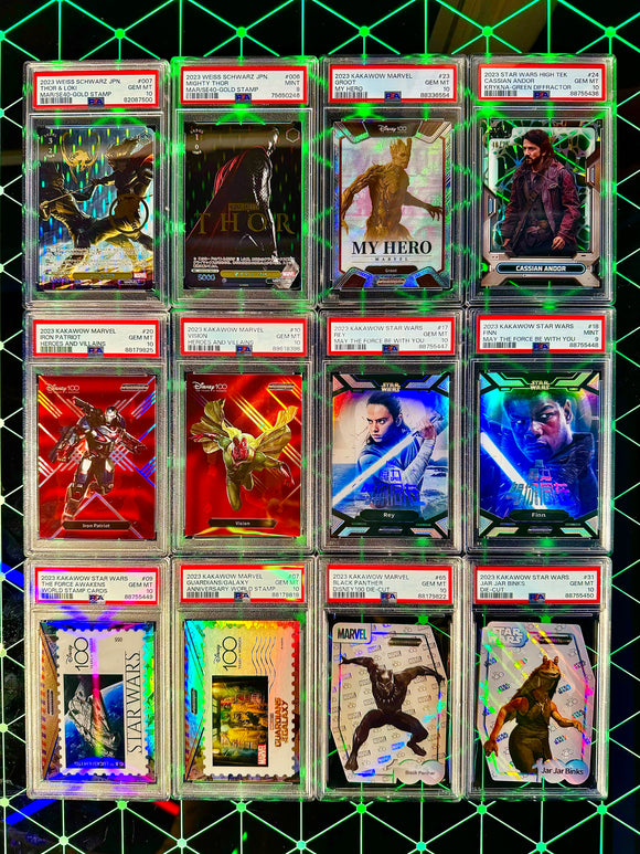 #3 ROUND - MYSTERY GRADED CARDS - *MARVEL & STAR WARS EDITION