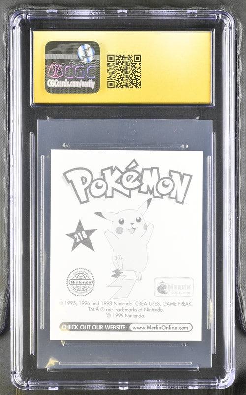 Kadabra Pokemon Merlin (1998) CGC PRISTINE 10