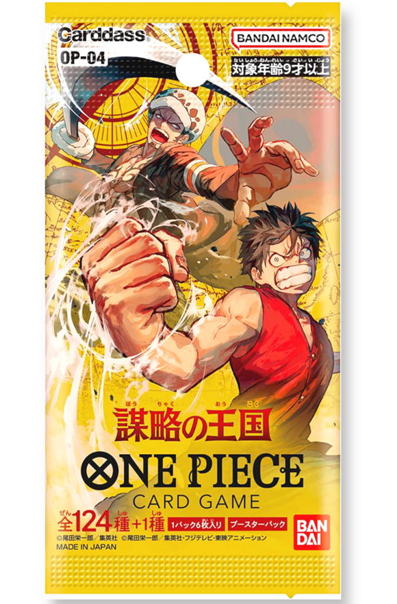 ONE PIECE - KINGDOMS of INTRIGUE (OP-04)(SINGLE PACK)