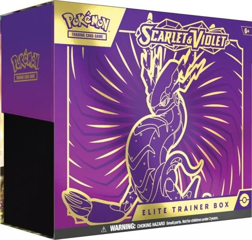 POKEMON - VIOLET (ELITE TRAINER BOXES) (PURPLE BOX)