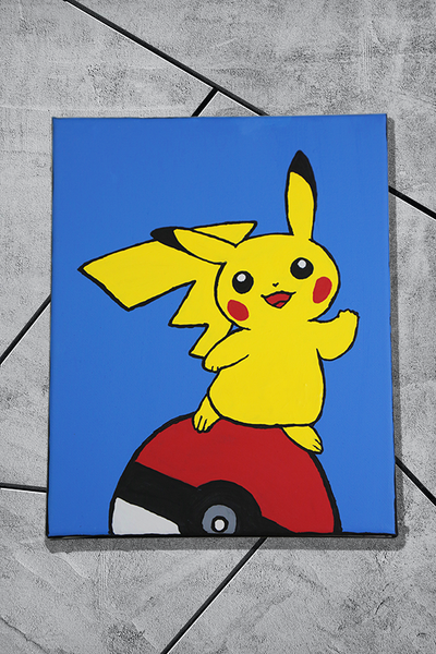 Pokemon Pikachu CreArt Painting kit