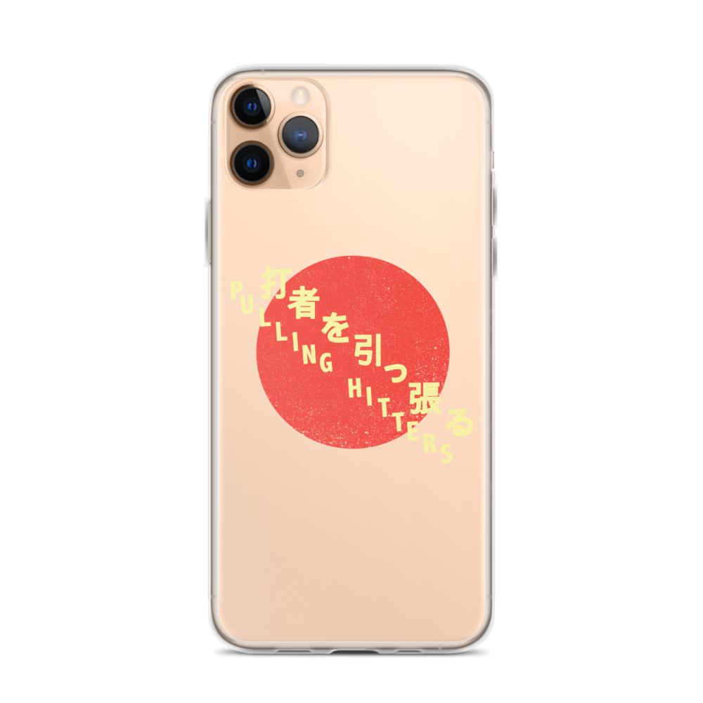 PULLING HITTERS iPhone Case